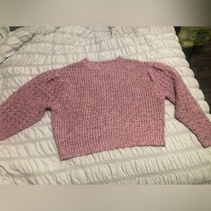 Pink sweater
